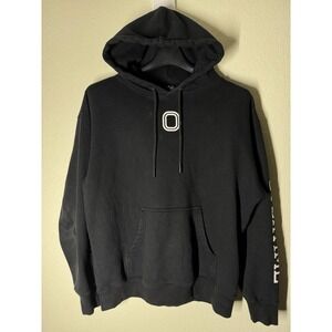 Black Overtime Graphics Hooded Sweater Hoodie‎ Comfortable Sports NBA